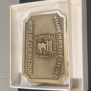 US MAIL BELT BUCKLE